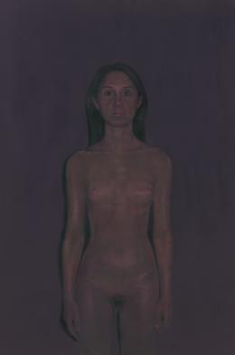 Aris Kalaizis, Akt II, Öl auf Holz, 60 x 90 cm,| 2008